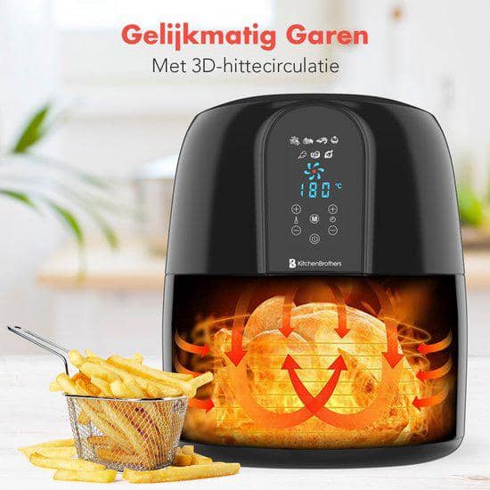 AIR FRYER DECAKILA A AIR DIGITAL 2PIECES 2,2LITRES NOIR KEEC035B