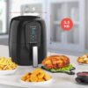 AIR FRYER DECAKILA A AIR DIGITAL 2PIECES 2,2LITRES NOIR KEEC035B