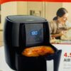 AIR FRYER DECAKILA A AIR DIGITALE 2PIECES 4,5LITRES NOIR KEEC039B
